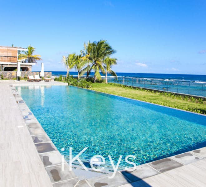 Appartement Pied dans l'eau à Louer Tamarin Ile Maurice