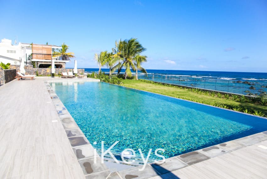 Appartement Pied dans l'eau à Louer Tamarin Ile Maurice