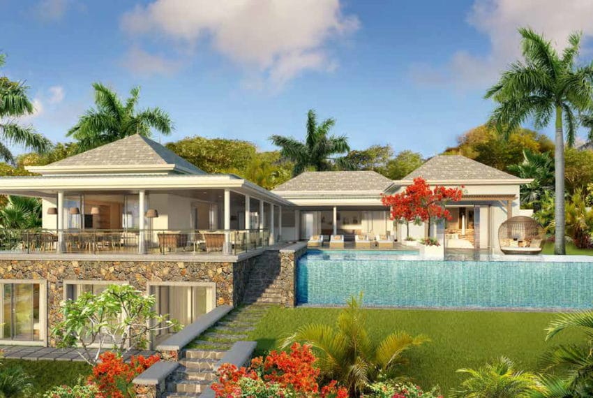 Anbalaba appartement vue Baie du Cap immobilier ile maurice