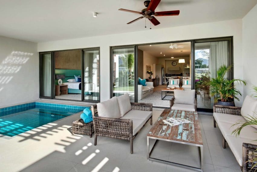 Achat appartement La Balise Marina Rivière Noire Ile Maurice