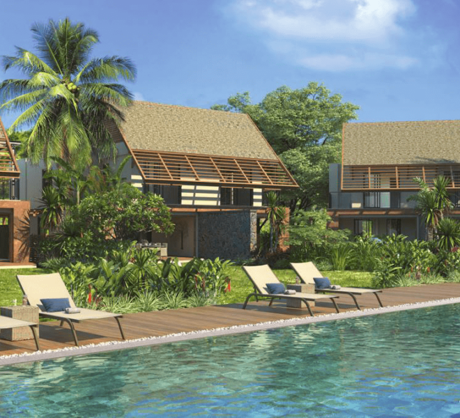 Duplex piscine privée Pointe d'Esny Le Village Ile Maurice