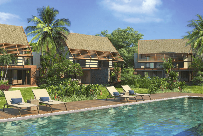 Duplex piscine privée Pointe d'Esny Le Village Ile Maurice