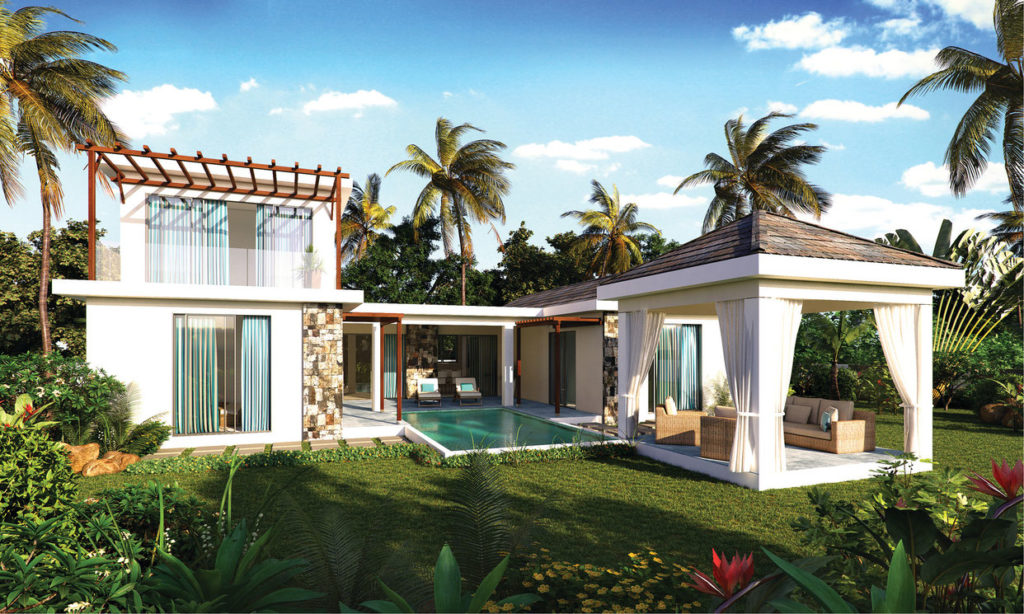 une maison à ile maurice