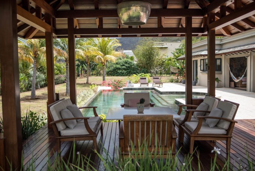 Matala villa de luxe prestigieuse domaine ile maurice riviere noire