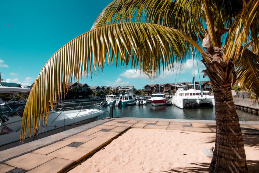 Appartement Esture Ile Maurice avec ponton bateau