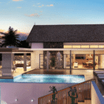 Villa paille en queue baie du cap Anbalaba immobilier ile maurice