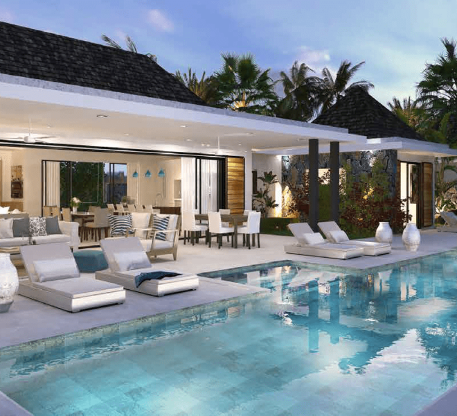 Le domaine Teredom à Tamarin immobilier ile maurice