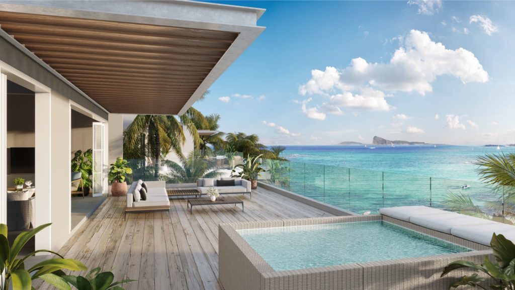 Oceane Grand Gaube Ile Maurice - achat appartement ile maurice