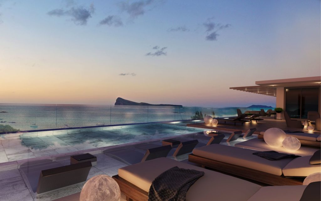 Rooftop - cap marine - investir a Ile Maurice