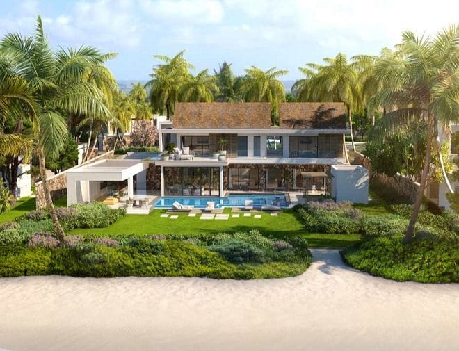 villa privée le st geran - immobilier ile maurice