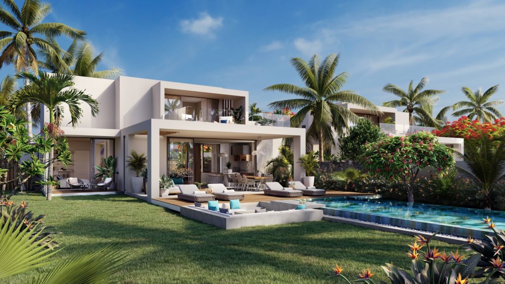 villa anahita émeraude - achat villa de luxe - investir a ile maurice