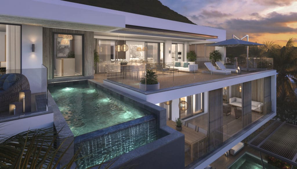 penthouse de luxe - achat immobilier ile maurice